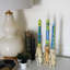 Unscented Taper Candle