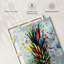 Pineapple Color Splash, peinture sur toile-740570004