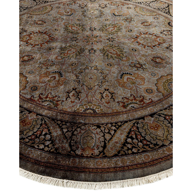Yakir One-of-a-Kind 7' 1" X 7' 1" Hand Knotted Area Rug