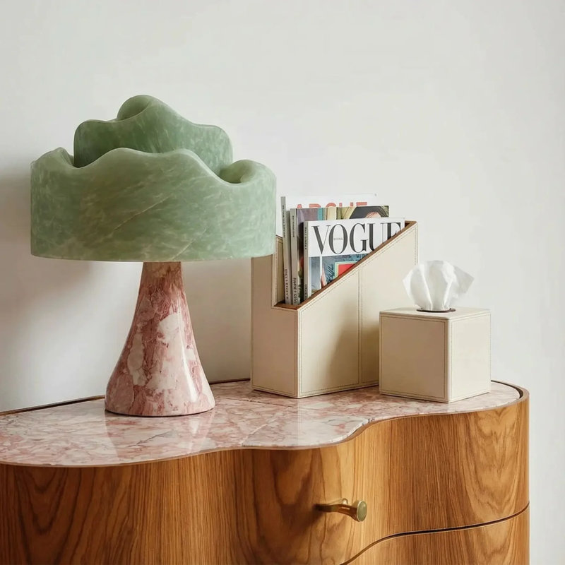 Magazine Rack In Ivory
