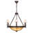 4 - Light Dimmable Geometric Chandelier