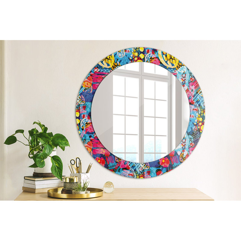 Huldar Glass Flat Wall Mirror
