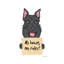 Schnauzer My House by Danny Gordon - Wrapped Canvas Print-882672841