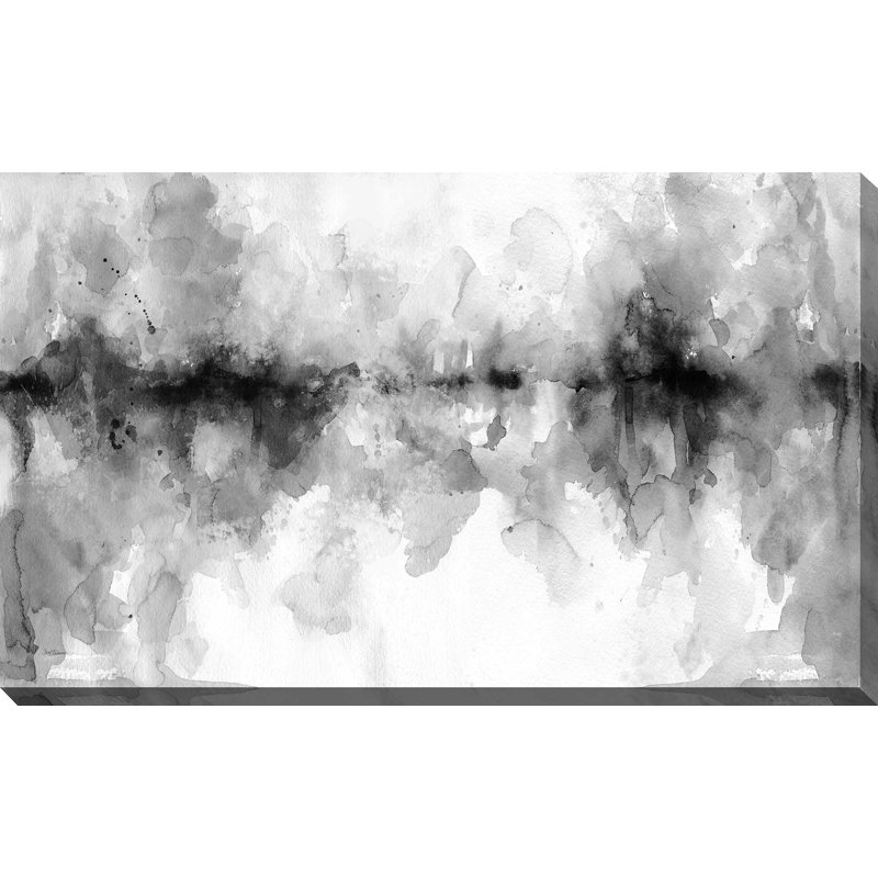 Island Mist - Peinture, L 30 po x H 18 po, Toile tendue