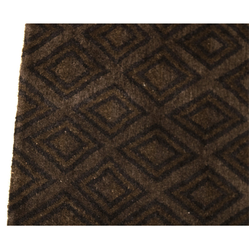 Hand Knotted Wool Geometric Indoor Rug