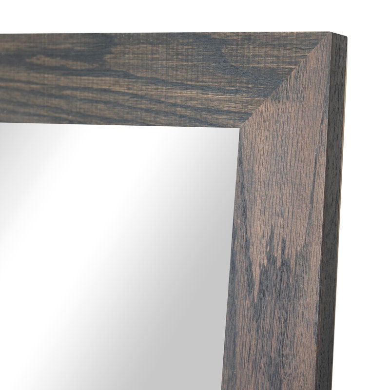  Miroir de plancher Ozark, 69 po x 30 po, Gris carbone