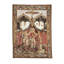 Hand-Knotted Wool Area Rug in Red/Beige/Brown