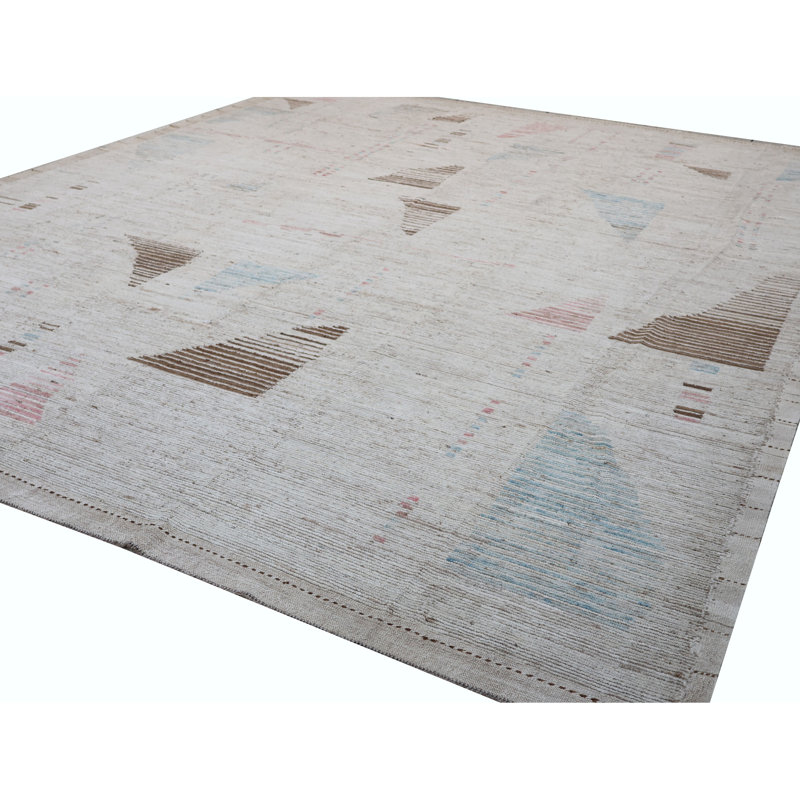 Tapis multicolore de haute qualité noué à la main