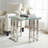 Roddy Glass Top End Table
