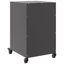 Aneyah 36cm W Steel Bedside Table-447055220