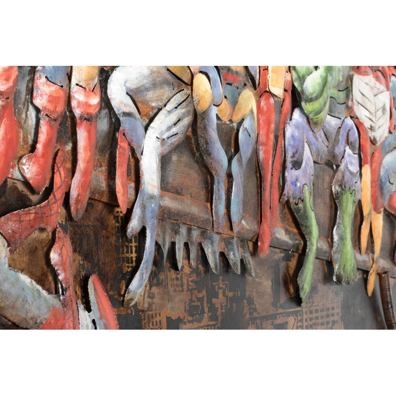 Handmade Entertainment Wall Decor on Metal
