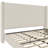 Ana King Upholstered Wingback Bed-90940798