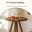 Round Solid Wood Dining Table