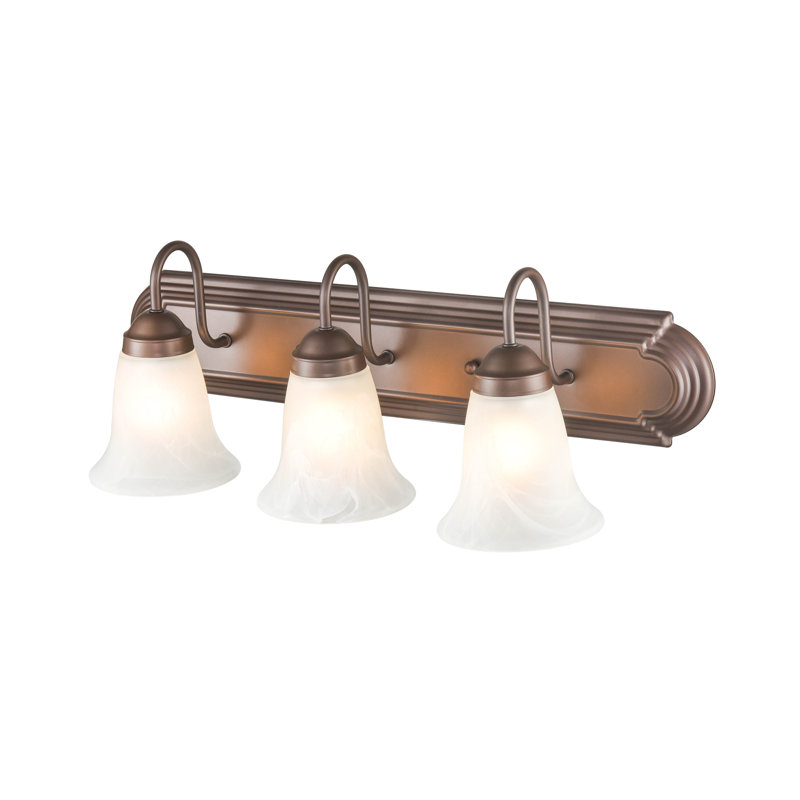 West Bridgewater 3 - Light Dimmable Vanity Light, Bronze
