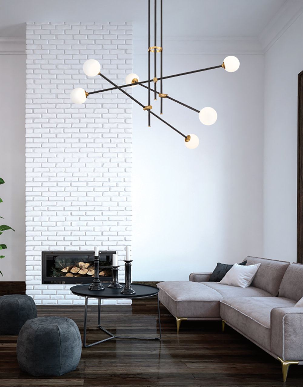 Thaddeus 6-Light Chandelier