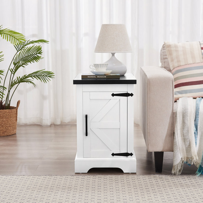 Table de bout Ayrial, Blanc
