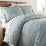 Down Alternative filling Oversized Reversible Comforter Set with matching shams