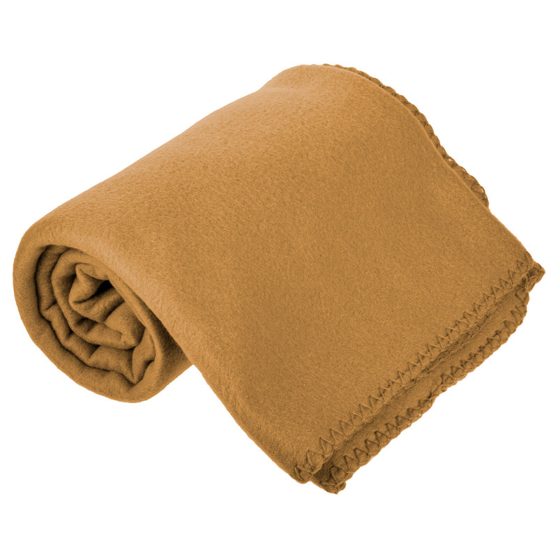 Jeté en molleton Cozy Comfort, Brun clair