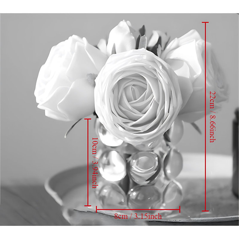 Centre de table luxueux rose, Rose clair