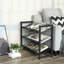 12 Pair Stackable Shoe Rack