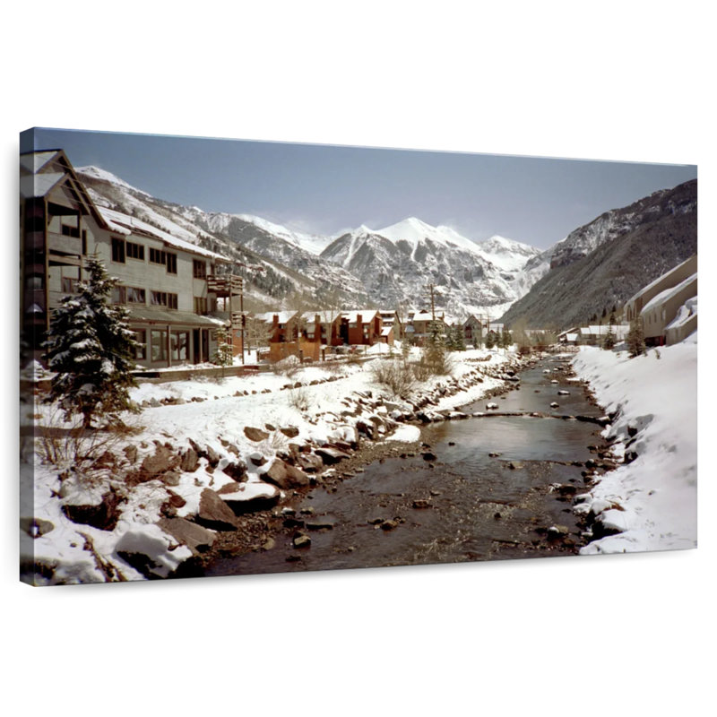 Alvord Telluride Winter Wonderland, H 20 po x l 30 po
