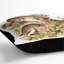 Rabbits by J.W. Audubon Cushion with Filling-56870298-56870297