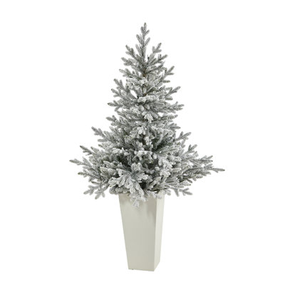 Fraser Easy Set-Up 57' Lighted Christmas Tree