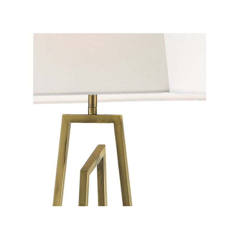 Bryant 150cm Traditional Floor Lamp, Antique Brass