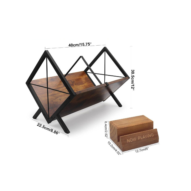 30.5cm H Dowel Rack
