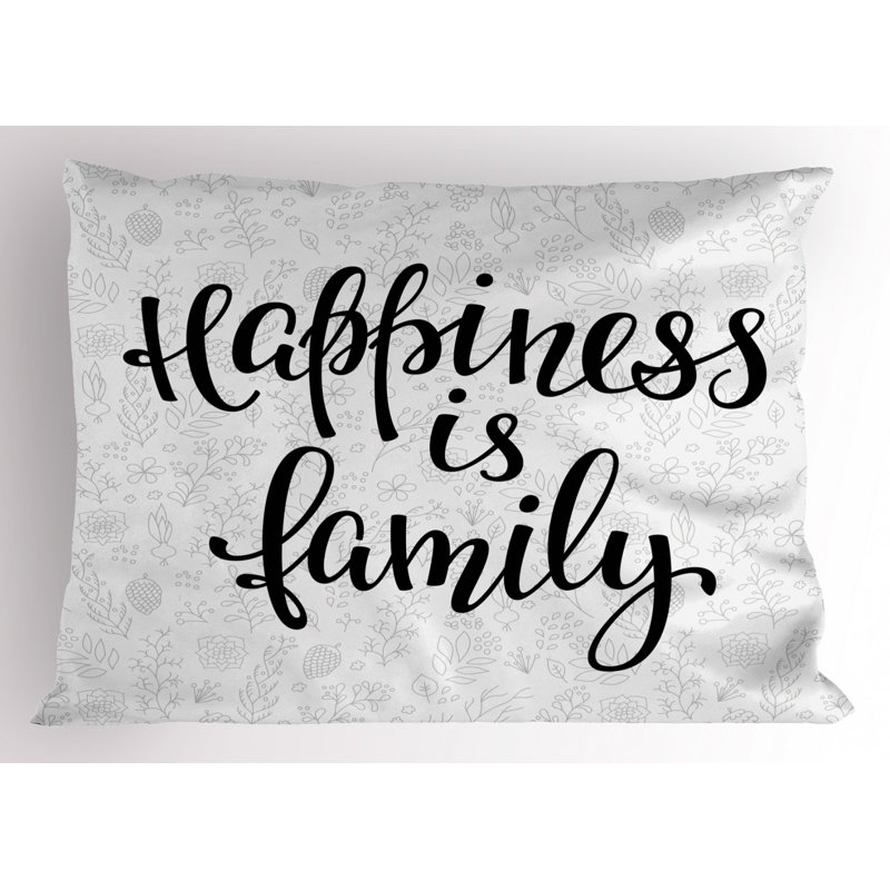 Family Polyester Sham Set, Queen