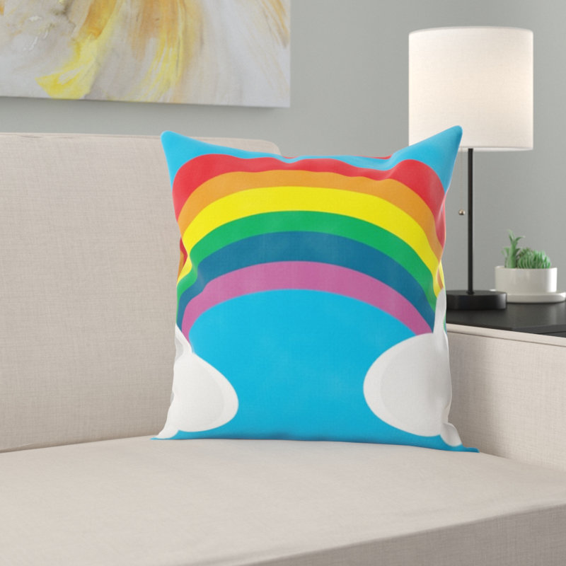 Microsuede Throw Pillow