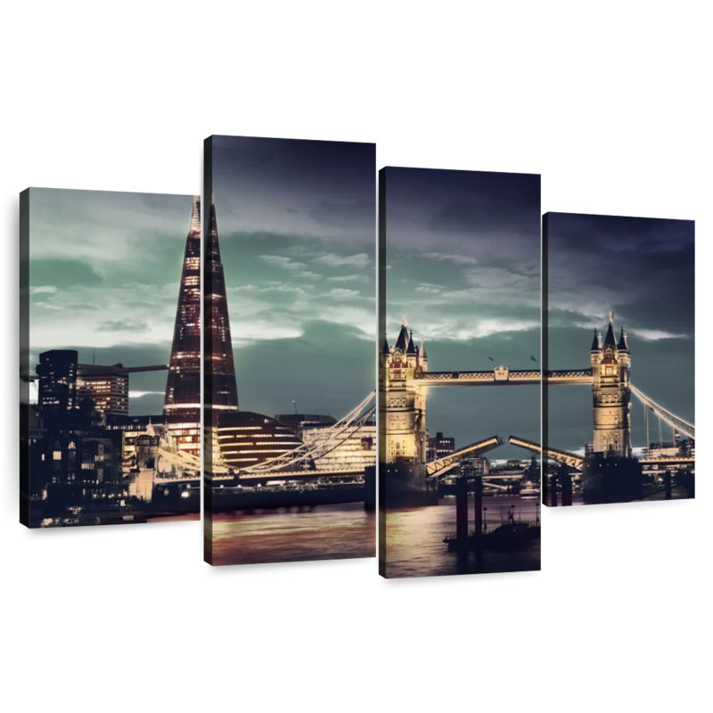 Lynelle London Dusk Lights, 22" H x 36" W