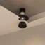 Plafonnier encastré à DEL blanc 2 pi Vidalite Inspira, ensemble de luminaire encastré rond sans cadre avec température de couleur 5CCT sélectionnable et gradateur pleine gamme, luminosité 700LM, 9 W, ETL, IC et IP44-107146201