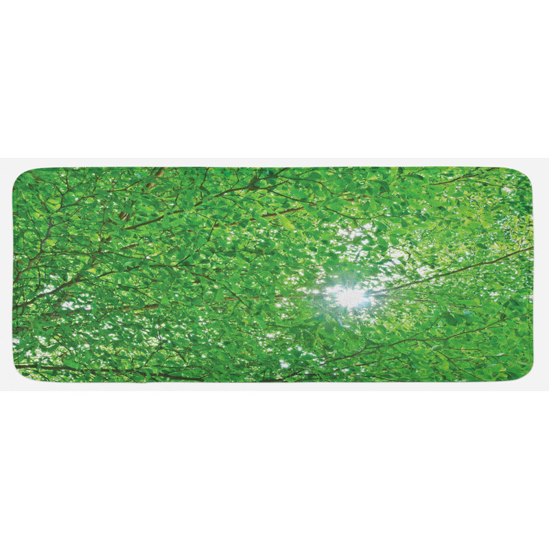 Tapis de cuisine forest