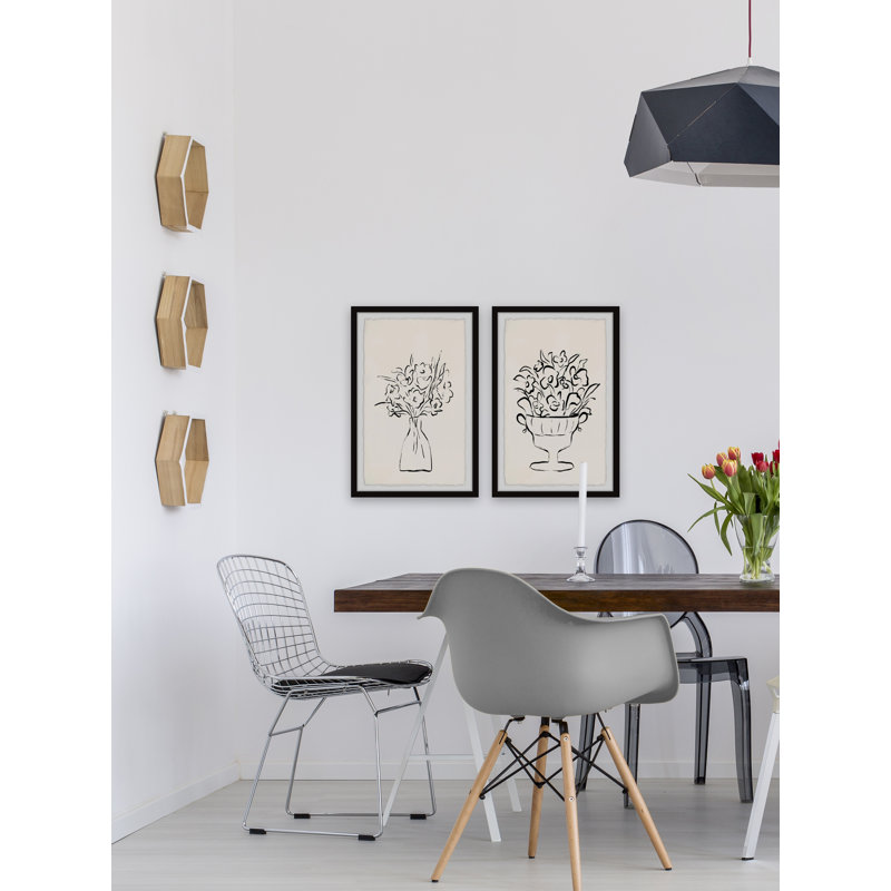 Diptyque fraîchement cueilli, H 12 po x l 8 po
