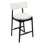 Tabouret de comptoir Mid-Century moderne + beige (sans la table)-57436100
