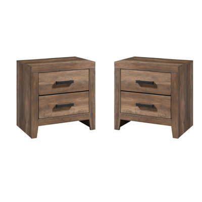 Ensemble de 2 tables de chevet Modern