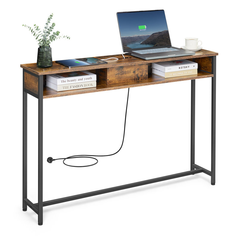 Adoria 120cm Console Table, Brown/Grey