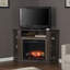 Austindale Touch Screen Electric Fireplace with Media Storage