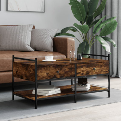 Hoch Four Leg Coffee Table with Storage