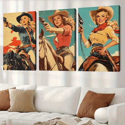 3 Piece Wrapped Canvas Print
