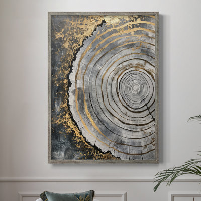 ABSTRACT Series CCXLII Framed Print - Solid Wood
