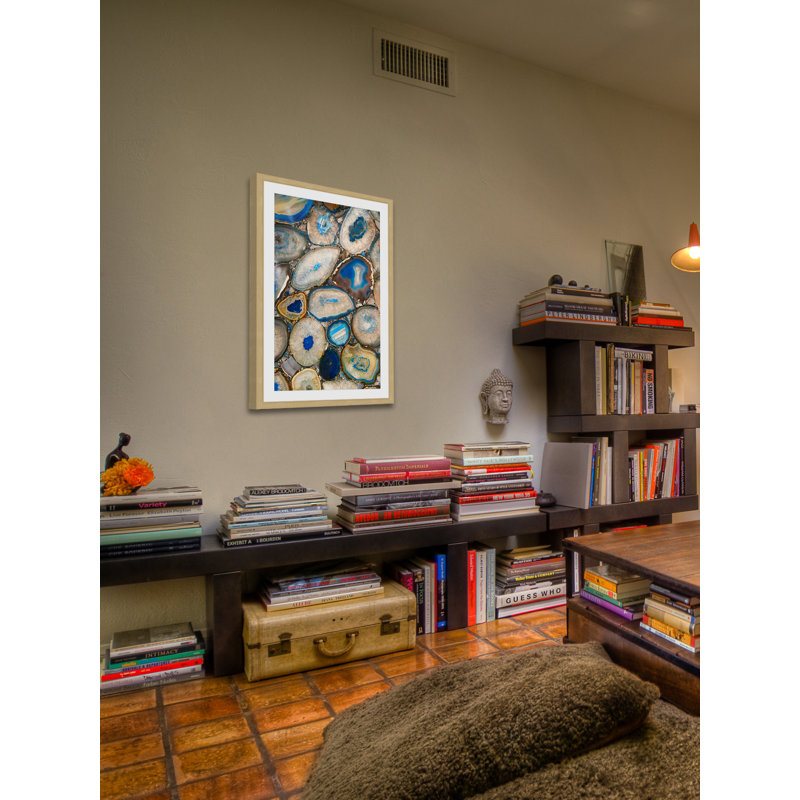 " Embedded " by Marmont Hill, 24" H x 16" W x 1.5" D, Natural Wood Framed 