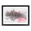 Victoria Memorial in Kolkata India in Abstract - Picture Frame Graphic Art Print-55763983-55763984