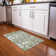 Premium Machine Washable Prisco Green Rug