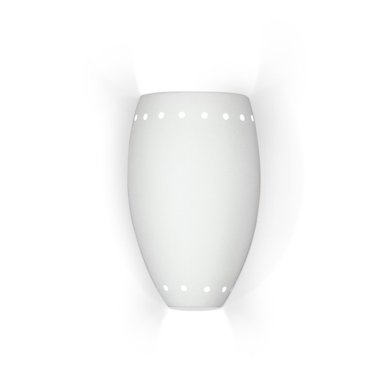 Aulay Ceramic Flush Mounted Sconce