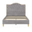 Structure de lit tapissier Luxelegance-256219126