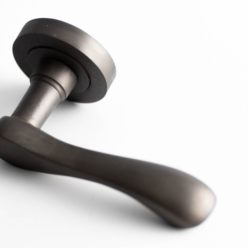 Gamma DB Door Handle, Dark Bronze