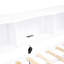 Lit de jour simple de taille simple avec lit gigogne et rangement - Structure en bois massif et ports-1365648734