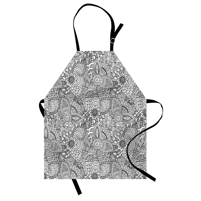 Floral Bib Apron